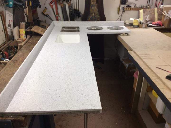 Transformateur Solid surface LG HI-MACS Perpignan
