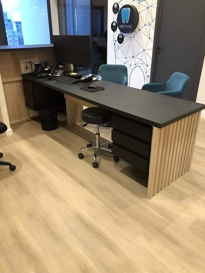 Transformateur Solid surface LG HI-MACS Perpignan